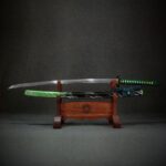 Jingchuan Damascus Pattern Japanese sword